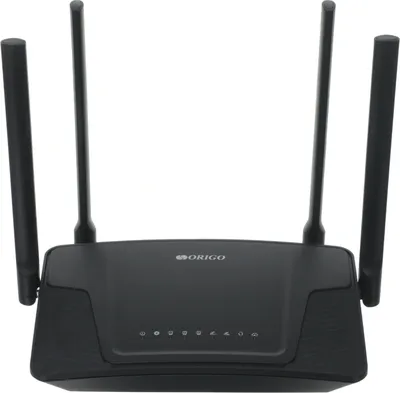маршрутизатор ORIGO Двухдиапазонный Wi-Fi 6 маршрутизатор AX1500, 1x1000Base-T WAN, 3x1000Base-T LAN, 4 внешние антенны 5 dBi