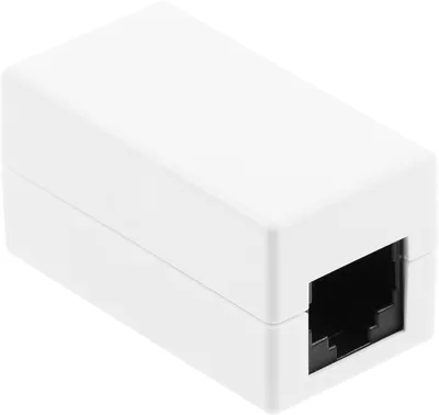Адаптер ITK CS70-1C5EU, RJ45 кат.5e, неэкранированный, белый
