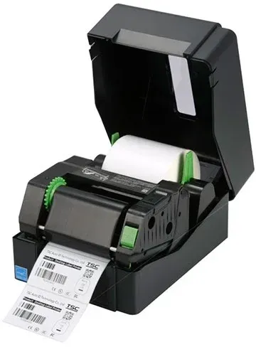 Принтер этикеток TSC - TE310, 300 dpi, термотрансферная печать, Barcodes 1D/GS1 DataBar/2D/PDF417, ROM 128MB, RAM 64MB, длина этикетки 5-11430мм, ширина носителя 20-112мм, скорость печати 127мм/с, USB Host, USB, RS-232, RJ-45, цвет чёрный, 99-065A901-00LF00