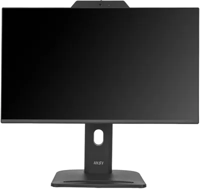 Монитор 23.8" MSI PRO MP242PMG IPS 1920x1080, 120 Гц, 4 мс (GtG), 16:9, 300 кд/м², HDMI, DisplayPort 1.2a, VGA, встроенная веб-камера, динамики (2x2 Вт), Flicker Free, Low Blue Light, HDR Ready, CEC, регулировка по высоте, поворотная подставка, портретный режим, подставка для телефона, черный