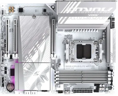 GIGABYTE B850 AORUS ELITE WIFI7 ICE, AM5, B850, 4*DDR5, 4*SATA, 3*M.2, 6*USB 3.2, 4*USB 2.0, Type-C, 2*PCIx16, DP+HDMI, ATX