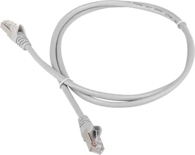 Патч-корд Lanmaster TWT-45-45-2.0/S6-GY, FTP, кат.6, RJ45-RJ45, 2 м, серый