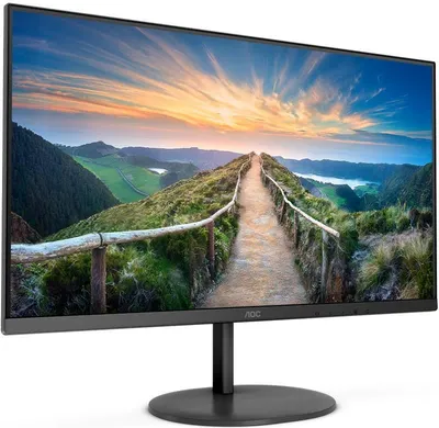 Монитор AOC Q24V4EA, 23.8" IPS, 2560×1440, 75Hz, 2×2W