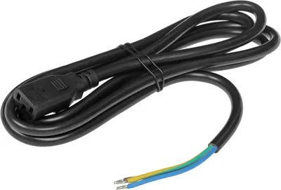 Шнур питания ITK PC-C13N-2M C13 проводник.:3x1.5мм2 2м 230В  10А (упак.:1шт) черный