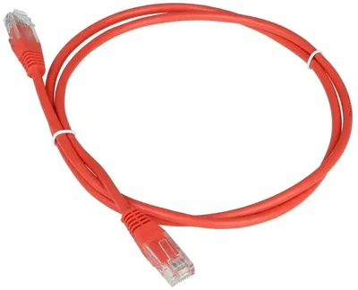 Патч-корд LANMASTER - TWT, UTP, кат. 5e, 2 x RJ-45, RJ-45 - RJ-45, ПВХ, Оранжевый, 10 м, с заливными колпачками, TWT-45-45-10-OR