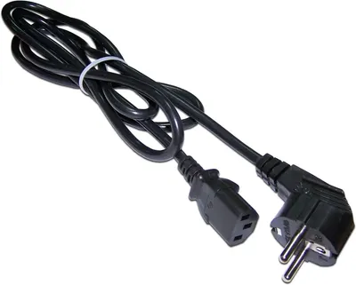 Кабель питания системного блока Lanmaster LAN-PP13/SHA-7.0-BK (Schuko угловой - C13, 3х0.75мм?, 250В, 10A, черный, 7м)