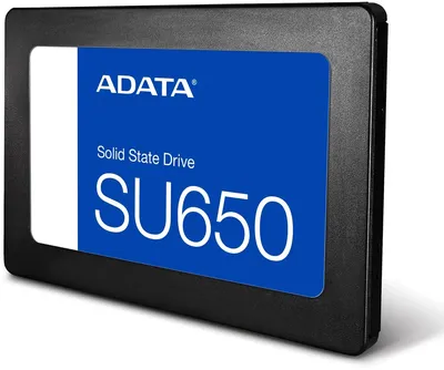 Твердотельный накопитель SSD ADATA  SU650  ASU650SS-256GT-R 256GB 2.5" Client SATA 6Gb/s, 520/450, IOPS 40/75K, MTBF 2M, 3D NAND, DRAM less, 140TBW, 0,5DWPD, RTL {100} (931511)