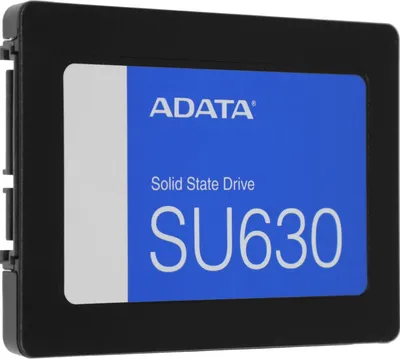 Твердотельный накопитель SSD ADATA SU630SS ASU630SS-480GQ-R 480GB 2.5" Client SATA 6Gb/s, 520/450, IOPS 40/65K, MTBF 1.5M 3D QLC, 100TBW, RTL (469182)