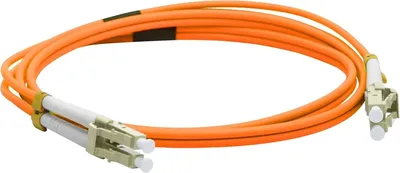 Патч-корд оптический LANMASTER LAN-2LC-2LC/OM4-1.5, LC-LC Duplex, OM4, 1.5м, LSZH