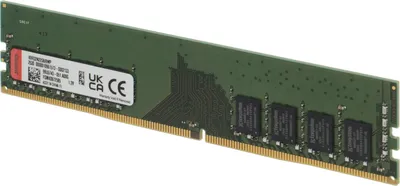 Память Kingston KVR32N22S8/8WP, DDR4, 8ГБ, 3200МГц, DIMM, CL22
