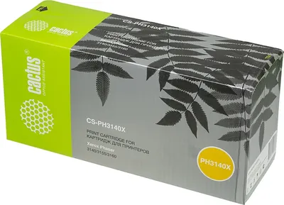 Картридж лазерный Cactus CS-PH3140X, черный, 2500 стр.