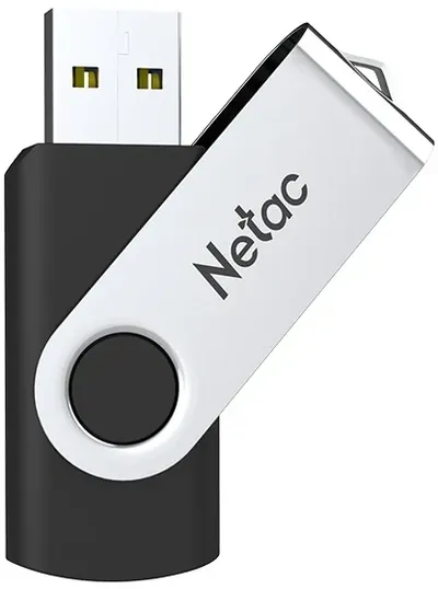 Носитель информации Netac U505 64GB USB3.2 Flash Drive, ABS+Metal housing (replaced NT03U505N-064G-30BK)