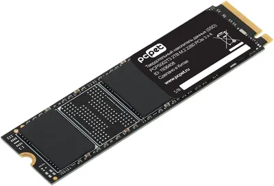 Твердотельный накопитель SSD M.2 2Tb PC Pet PCPS002T3 Read 3000Mb/s Write 2000Mb/s 3D NAND PCPS002T3