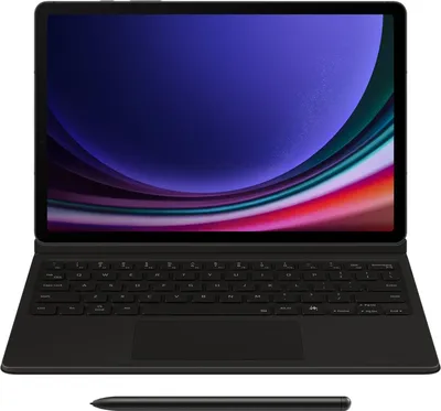Чехол-клавиатура Samsung EF-DX725UBRGRU, для Galaxy Tab S9/S9 FE/S10 FE/S10 Lite, черный