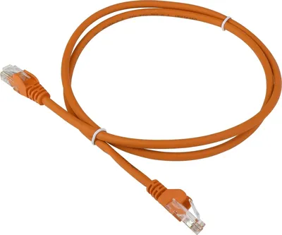 LAN-PC45/U6-15-OR Шнур коммутационный Lanmaster кат. 6 неэкр. UTP RJ45/RJ45 d 051 15м LSZH AWG24 оранжевый