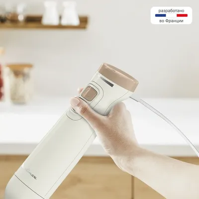 Блендер Moulinex DD523AF0, погружной, 600Вт, кремовый