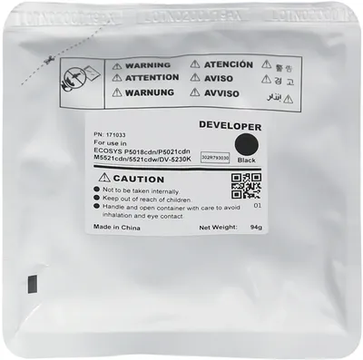 Девелопер CET CET171033, Black, 94 г, для Kyocera ECOSYS M5521cdn