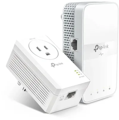 Комплект Powerline-адаптеров TP-Link TL-WPA7617 KIT, AV1000, Wi-Fi