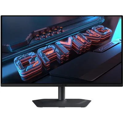 Монитор Gigabyte - MO27U2 EK, 27", 16:9, QD-OLED, 0.03 мс, 1000cd/m², 1500000:1, 3840x2160 (4K), 240 Гц, 2x HDMI, 1x DP, USB-hub, HAS, HAS, Pivot, speakers, цвет чёрный, 20VM0-MO27U2BT-1EKR / 20VM0-MO27U2BA-1EK