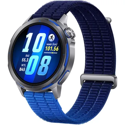 Умные часы Huawei 55020HJV, Watch GT Runner 2, 1.32" AMOLED, синий