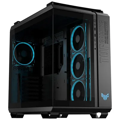 Аксессуары ASUS TUF GAMING GT502 HORIZON TG ARGB/Motherboard Compatibility: ATX, Micro-ATX, Mini-ITX/BLACK/11.5 kg