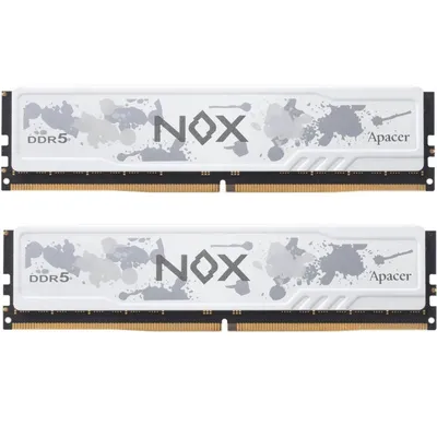 AH5U32G60C622MWAA-2 - Оперативная память Apacer NOX 32GB DDR5 White (AH5U32G60C622MWAA-2)  от 100 т.р.
