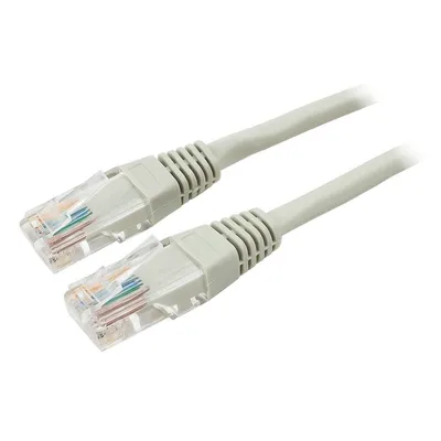 Кабель Cablexpert Патч-корд медный UTP  PP10-5M кат.5e, 5м, литой, многожильный (серый)