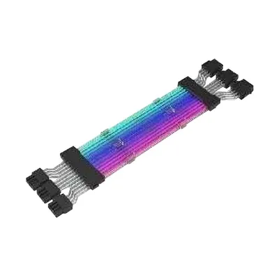 RGB-кабель ALSEYE, 3 x 8-pin -> 3 x 8-pin, 0.15 м, AS.10.0119