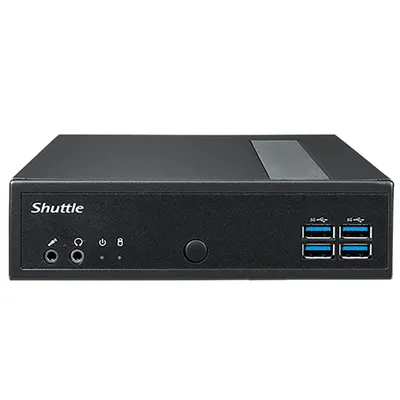 Платформа системного блока с ЦПУ Shuttle DL30N Intel N100 Fanless PC, DDR5 SODIMM Max.16GB, no SSD, no wifi, Support 3x independent display (74R-DL30N-003-SHU-001)