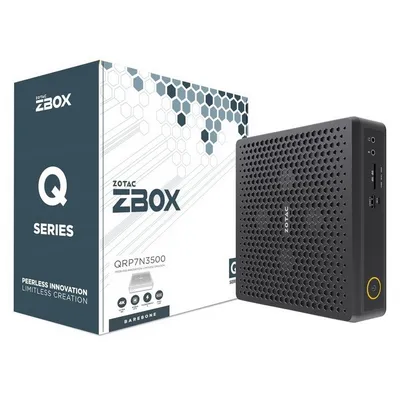 Zotac ZBOX Q <ZBOX-QRP7N3500-BE> (i7 13700HX, 2.1 ГГц, RTX3500,2xHDMI,  2xDP, 2x2.5GbLAN,WiFi,BT,2DDR5 SODIMM)