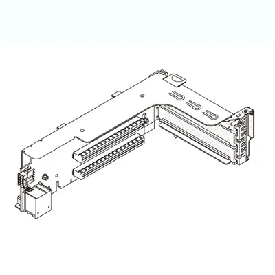 4XH7A82894 Lenovo Райзер-карта Lenovo ThinkSystem V3 2U E/x16/x16 PCIe Gen4 Riser  1/2 Option Kit