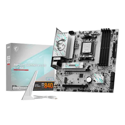 Материнская плата MSI B840M GAMING PLUS WIFI6E, AM5, DDR5, mATX