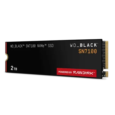 Твердотельный накопитель Western Digital Black SSD SN7100 M2.2280 PCIe 4.0 2Tb, 7250MBs/6900MBs, TBW 1200, WDS200T4X0E, 1 year