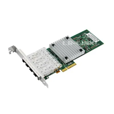 Сетевая карта LR-LINK - Intel I350, 1 Гб/с, SFP, 2-port, PCI Express, x4, PCIe, LREC9714HF-4SFP