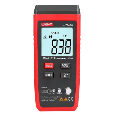 Пирометр UNI-T UT306A, -35…+300°C, цифровой