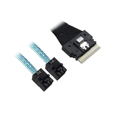 Кабель ACD 6710073, Slimline SAS x8 — 2×SAS HD x4, 1м