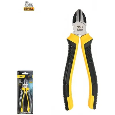 Бокорезы Deli DL0201, 160 мм, углеродистая сталь
