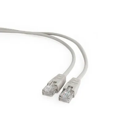 <003314> Кабель патч-корд .Patch cord кат.5e 2.0м, Cablexpert, многожильный, серый [PP12-2M]