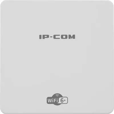Точка доступа Wi-Fi IP-COM Pro-6-IW Настенная гигабитная двухдиапазонная точка доступа 2,4/5 ГГц, до 2,98 Гбит/с, PoE, 2X2 MU-MIMO, LAN 2x1 Гбит/с
