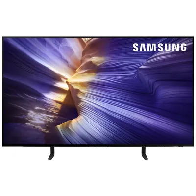 Телевизор Samsung OLED TV QE48S90FAEXRU, 48', OLED, 4K 3840x2160, 120Hz, Tizen Smart TV, 40W, Tuner (DVB-T2/C/S2, PAL,SECAM), HDMI, USB, CI+, Wi-Fi, BT, LAN, VESA 300x200, class A, Graphite Black