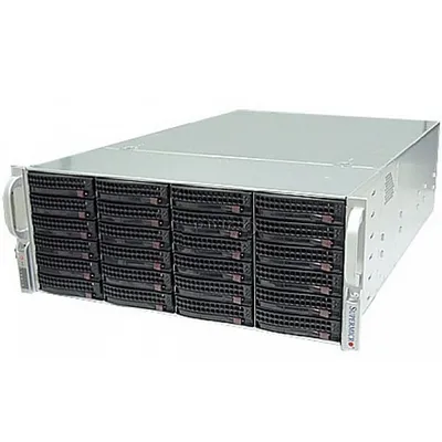 Корпус Supermicro CSE-846BE1C-R1K23B, 4U, 24×LFF, EE-ATX