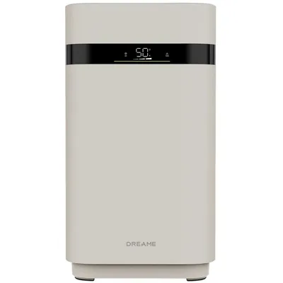Увлажнитель воздуха Dreame H40 Essential бежевый, 40 м², 6 л, 800 мл/ч, традиционное увлажнение без тумана, антибактериальный 3D-фильтр, гигростат, пульт ДУ, ночной режим