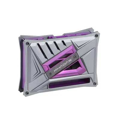Компьютерный корпус Khadas DIY Case Purple VIMs DIY Case, Purple Color, with heavy metal plate