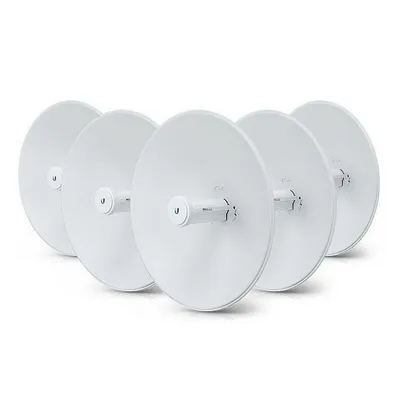 PBE-5AC-Gen2-5 - Беспроводной маршрутизатор, Ubiquiti, PBE-5AC-GEN2-5, PowerBeam, 1 порт 10/100/1000 RJ-45, 450 Mbps, Passive Poe 24V, Упаковка 5штук