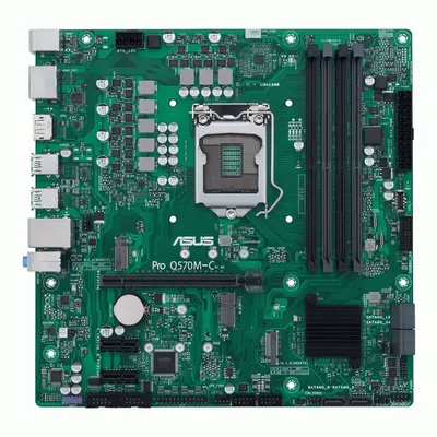 Материнская плата ASUS 90MB1700-M0EAYC, Pro Q570M-C, LGA1200, DDR4, mATX
