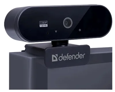 Веб-камера Defender 63112, FullHD 1080p, USB, микрофон