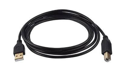 GoPower 00-00027492 Кабель/ Кабель GoPower USB A (m)-USB B (m) 1.8м ПВХ  черный  (1/200)