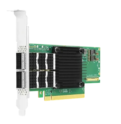 Сетевая карта LR-LINK - LRES1160PF, 200 Гб/с, QSFP56, 2-port, PCI Express, x16, PCIe, LRES1160PF-2QSFP56