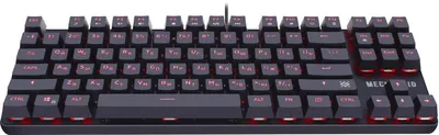 Клавиатура Defender 45581 Mechanoid GK-581, проводная, USB, 87 клавиш