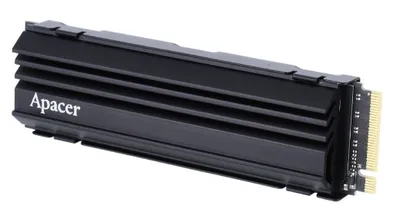 Твердотельный накопитель Apacer SSD AS2280Q4U 512Gb M.2 2280 PCIe Gen4x4, R7000/W3000 Mb/s, 3D NAND, MTBF 1.6M, NVMe, 350TBW, Retail, Heatsink, 5 years (AP512GAS2280Q4U-1)